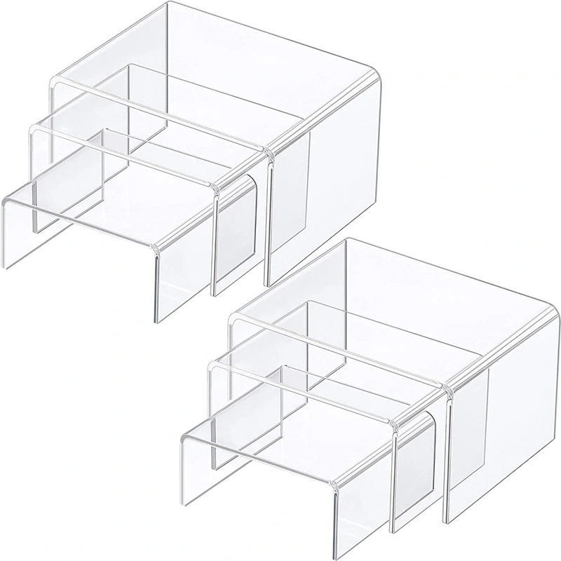 3 Tier Clear Acrylic Riser,Acrylic display riser