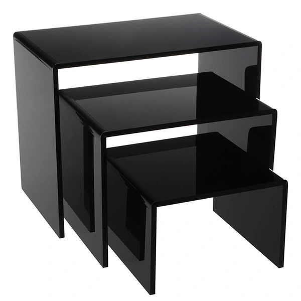 3 Tier Clear Acrylic Riser,Acrylic display riser