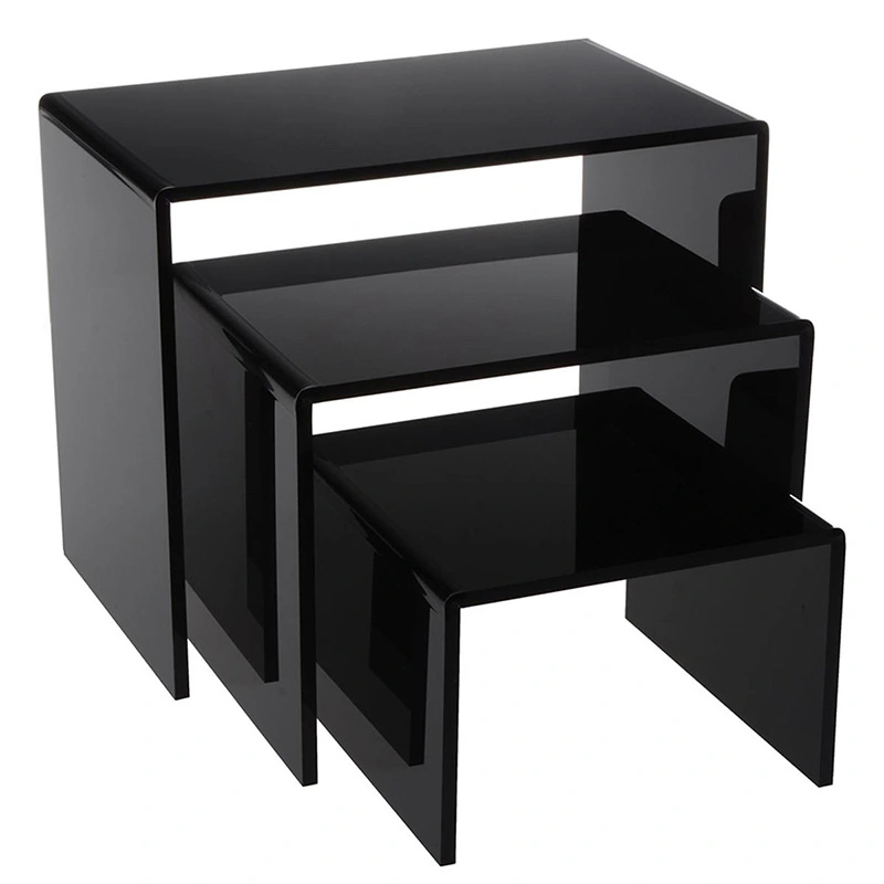 3 Tier Clear Acrylic Riser,Acrylic display riser