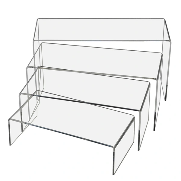 3 Tier Clear Acrylic Riser,Acrylic display riser
