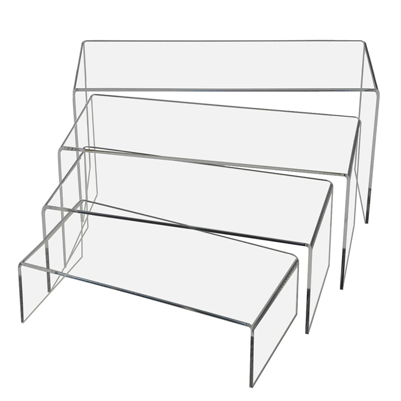 3 Tier Clear Acrylic Riser,Acrylic display riser