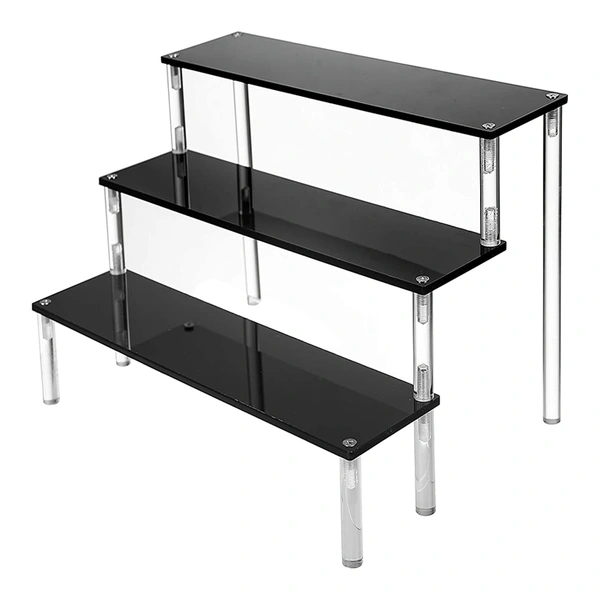 3 Tier Clear Acrylic Riser,Acrylic display riser