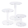 3 Tier Clear Acrylic Riser,Acrylic display riser