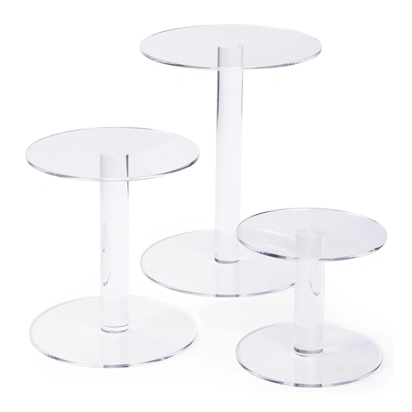 3 Tier Clear Acrylic Riser,Acrylic display riser