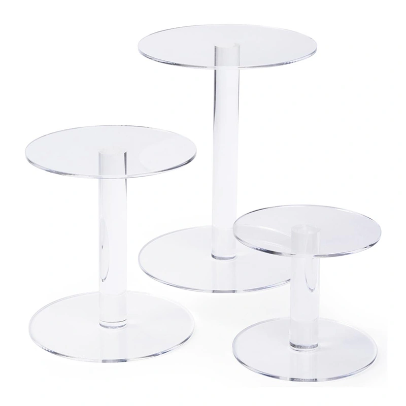 3 Tier Clear Acrylic Riser,Acrylic display riser