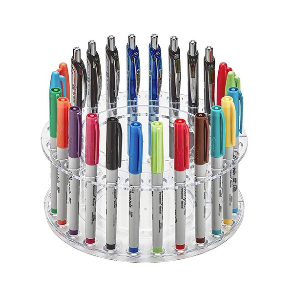  round Acrylic pen holder 