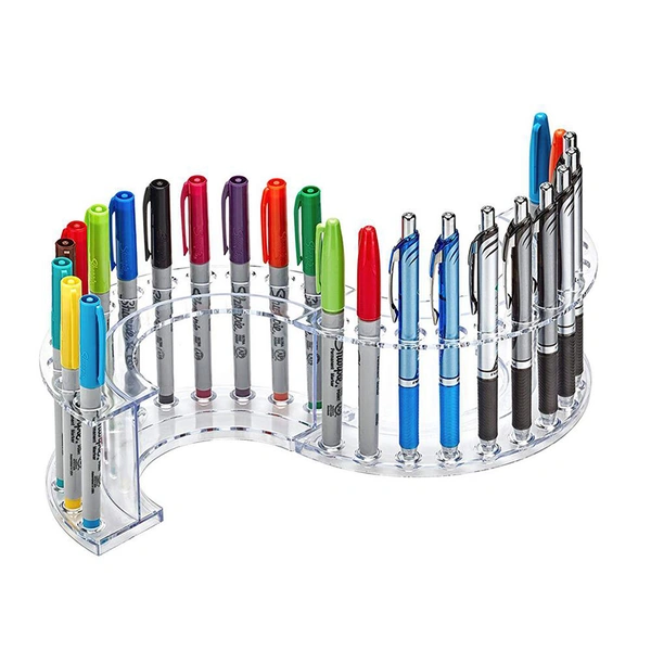  round Acrylic pen holder 