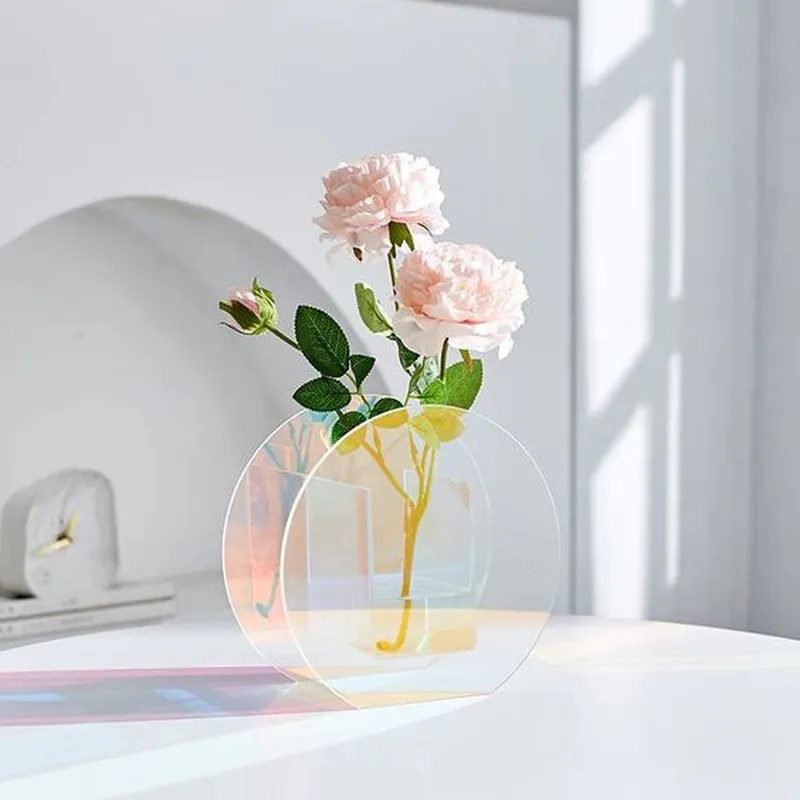 Acrylic Coloured vase