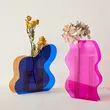 Acrylic Coloured vase