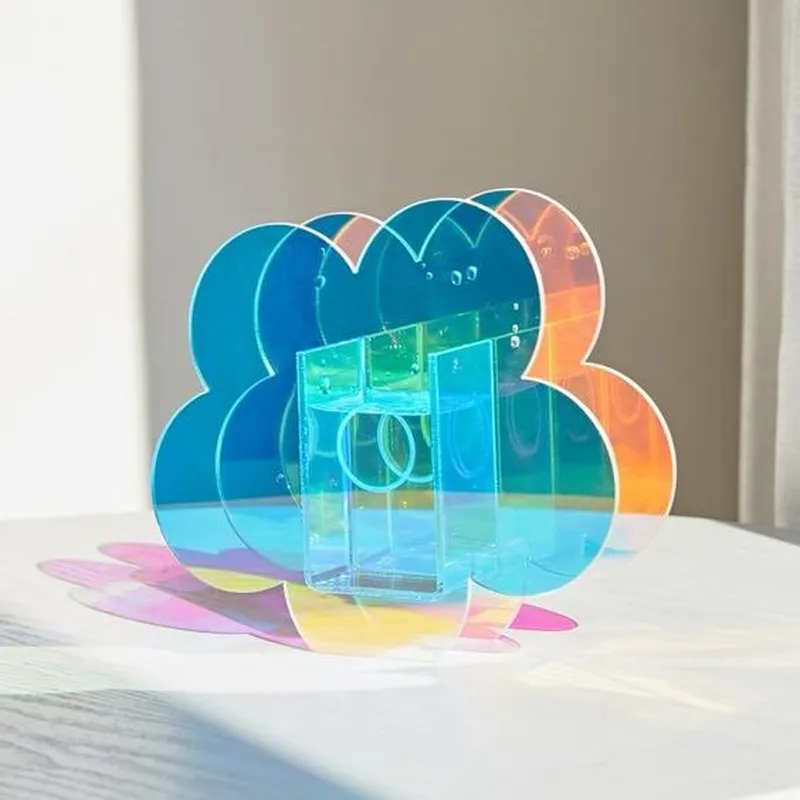 Acrylic Coloured vase