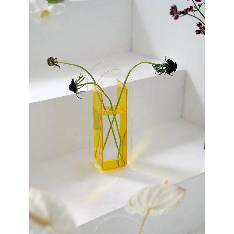 Acrylic Coloured vase