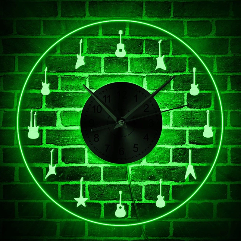 Acrylic LED wall mounted clock 