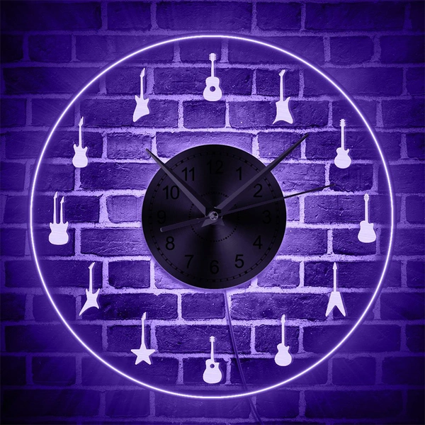 Acrylic LED wall mounted clock 