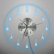 Acrylic LED wall mounted clock 