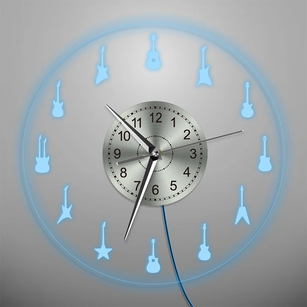 Acrylic LED wall mounted clock 