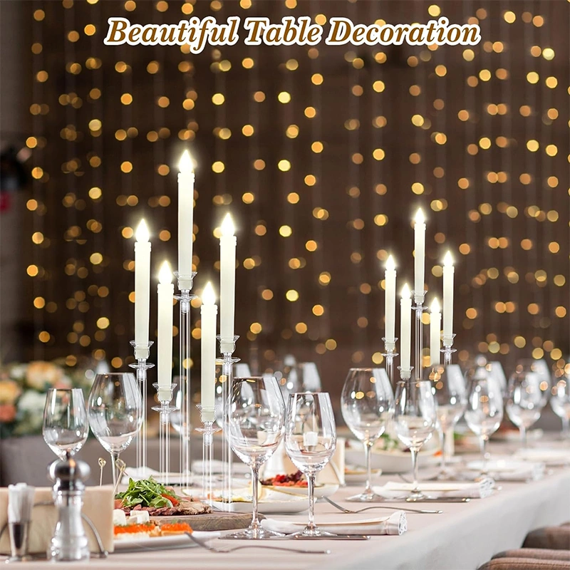 Acrylic candle holder