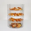 bread display cabinet,bread display showcase,bakery counter display