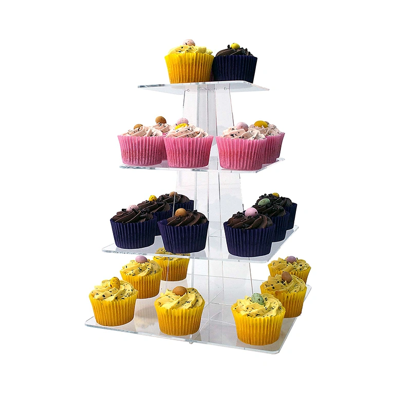4 tier Acrylic cake Tower 
