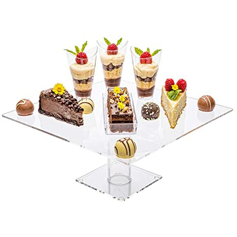 4 tier Acrylic cake Tower 