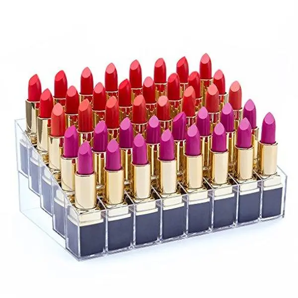 cosmetic display counter, acrylic organizer for lipstick