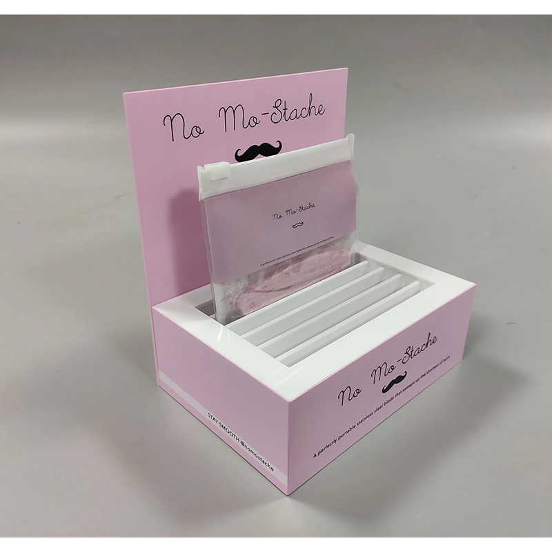 eye lash organizer, display for cosmetics