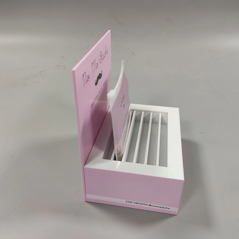 eye lash organizer, display for cosmetics