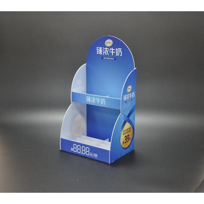 Milk promotion display stand 