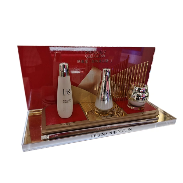 cosmetic display counter, display for cosmetics