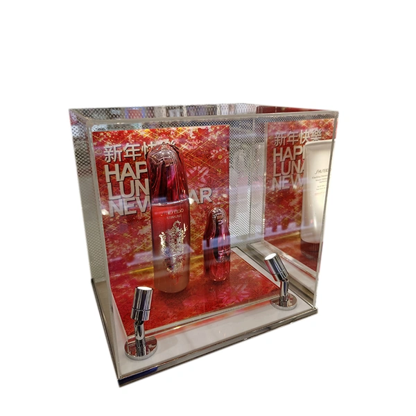cosmetic display counter, display for cosmetics