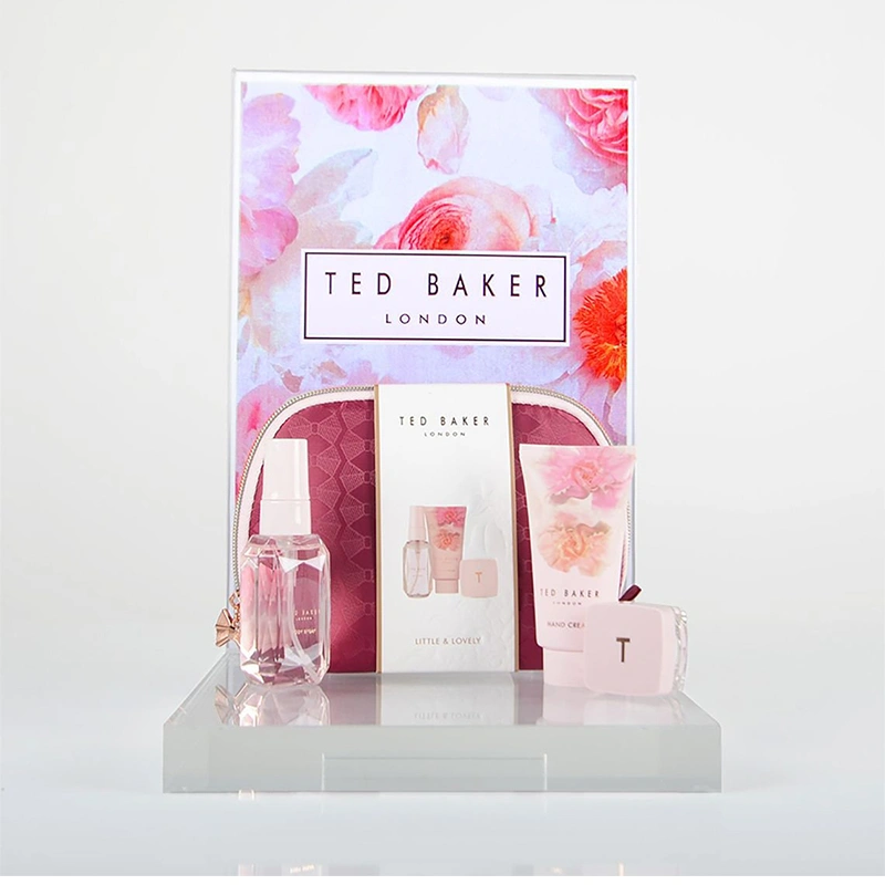 cosmetic display counter, display for cosmetics