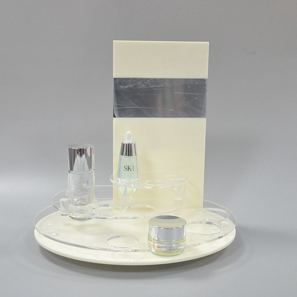 cosmetic display counter, display for cosmetics