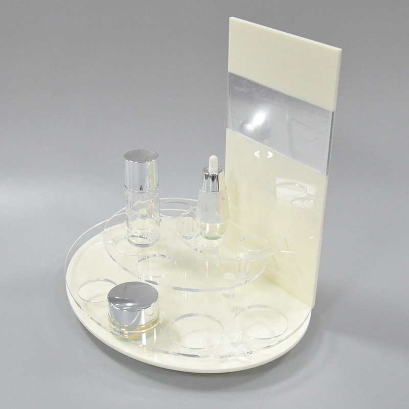 cosmetic display counter, display for cosmetics