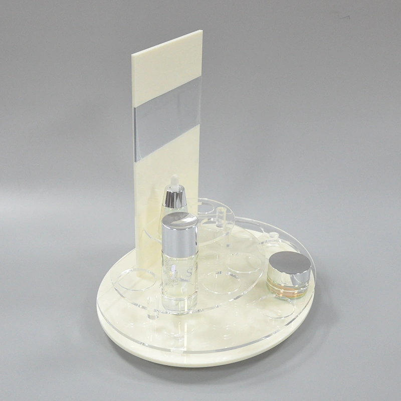 cosmetic display counter, display for cosmetics