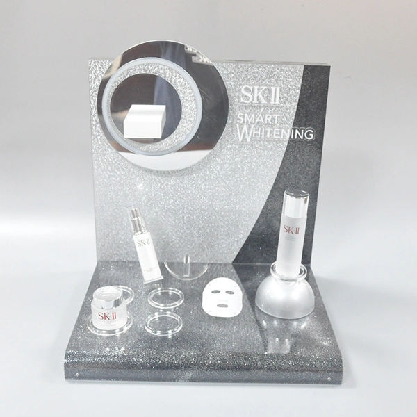 cosmetic display counter, display for cosmetics