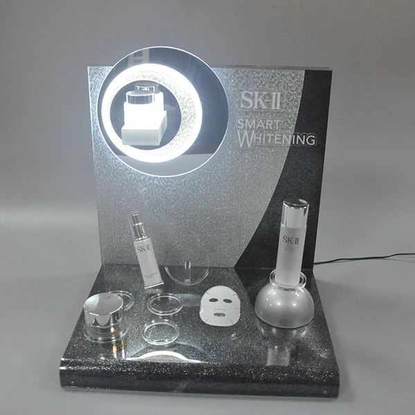 cosmetic display counter, display for cosmetics