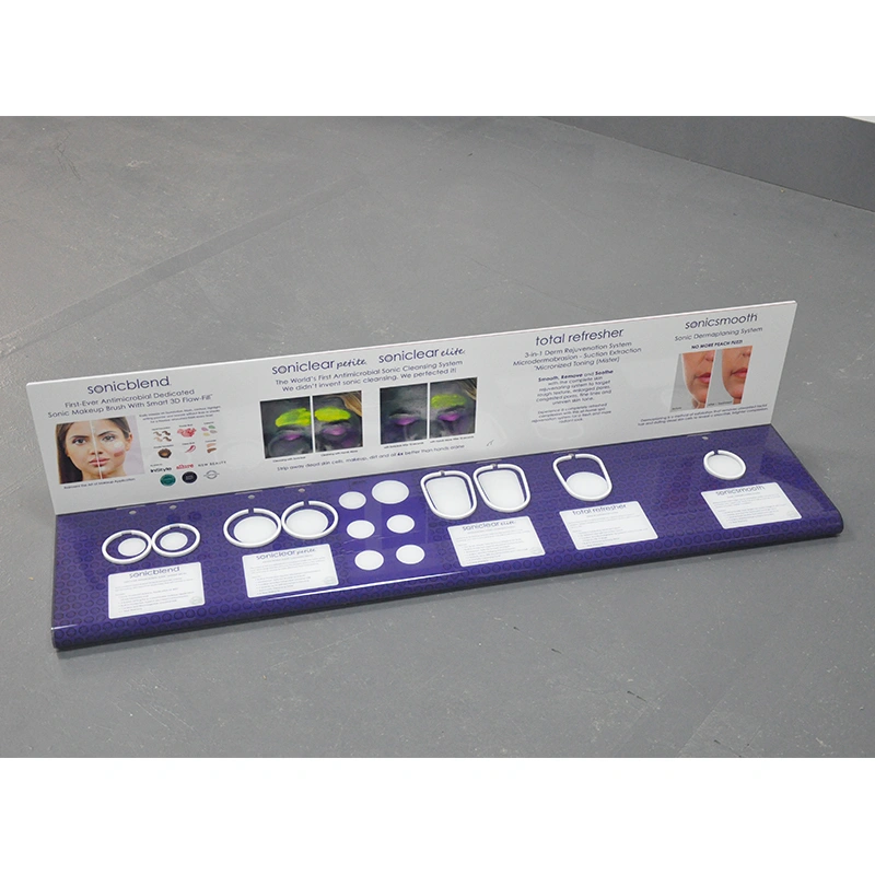cosmetic display counter, display for cosmetics
