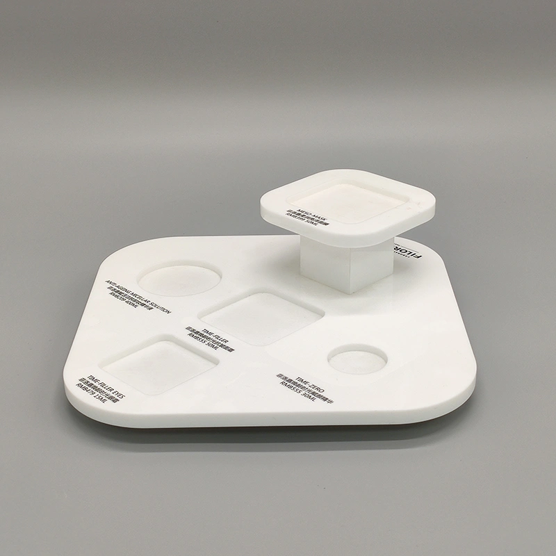 cosmetic display counter, display for cosmetics