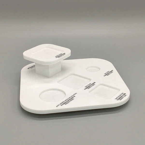 cosmetic display counter, display for cosmetics