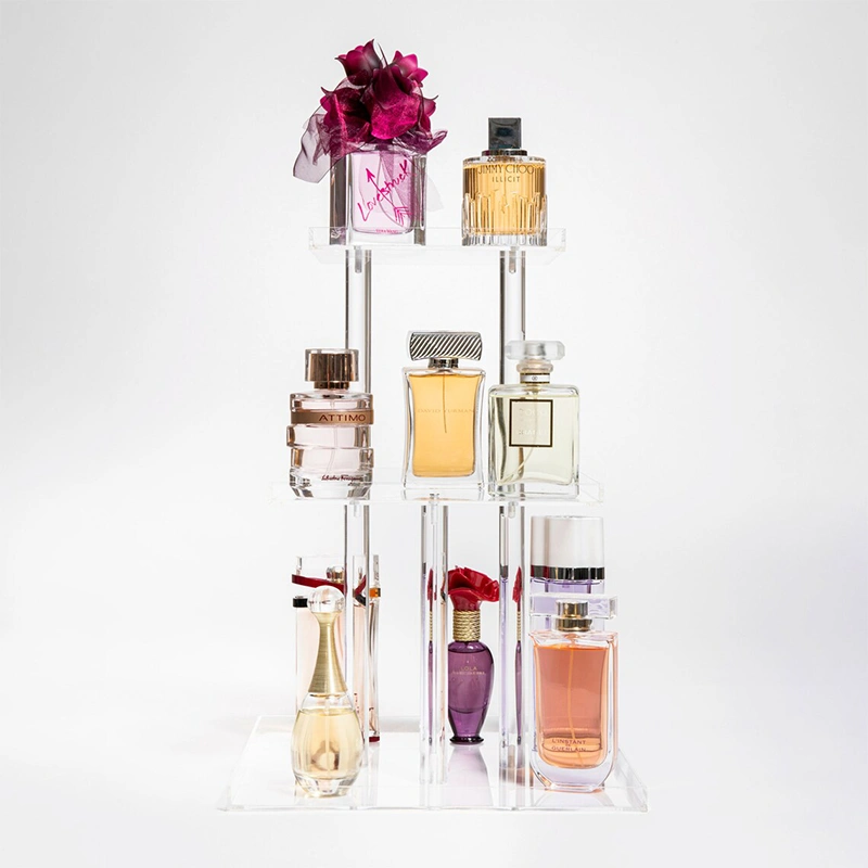 cosmetic display counter, display for perfume