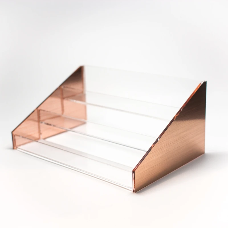 cosmetic display shelf, display for perfume