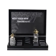 Cosmetic perfume acrylic display stand for  3 Tier Black 