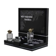 Cosmetic perfume acrylic display stand for  3 Tier Black 