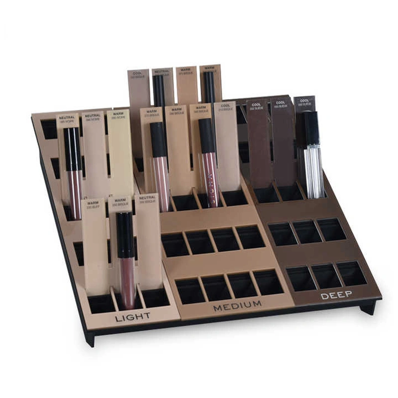 Retail Countertop Acrylic Liptick Display Stand Cometic Organizer