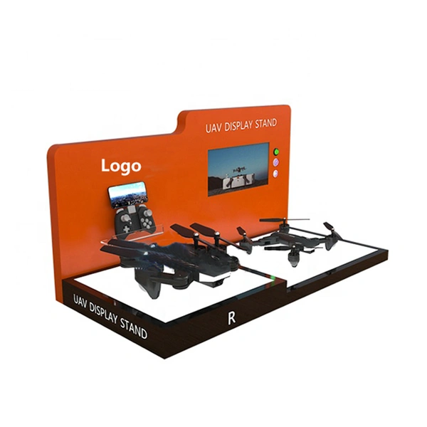 LED Lighting Drone Display Stand Smart Acrylic UAV Rack for DJI 