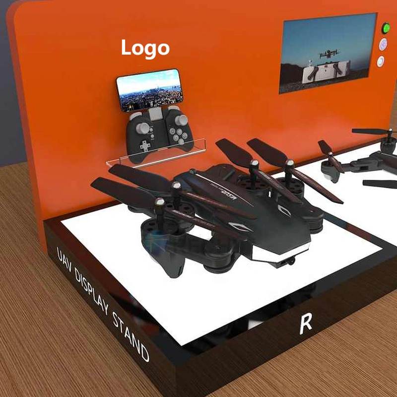 LED Lighting Drone Display Stand Smart Acrylic UAV Rack for DJI 