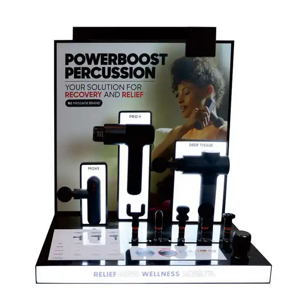 LED Lighting Massage Gun Display Stand - Massage Gun Holder 