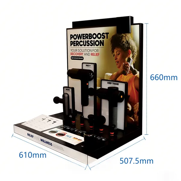LED Lighting Massage Gun Display Stand - Massage Gun Holder 