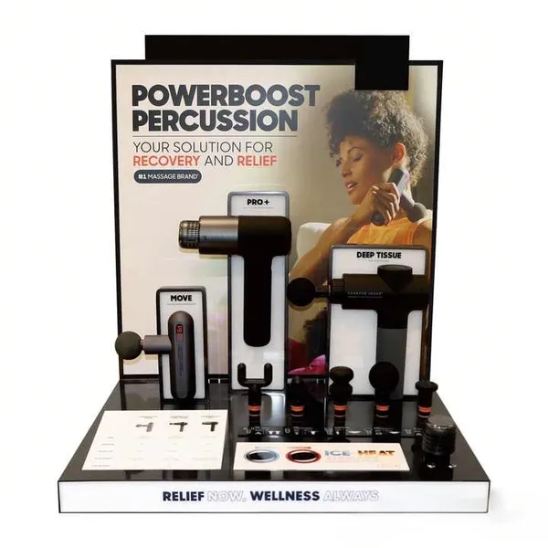 LED Lighting Massage Gun Display Stand - Massage Gun Holder 