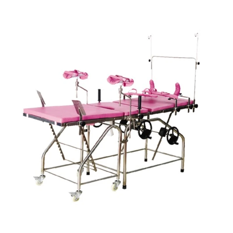 GEB-S601A Stainless steel gynecological obstetric bed