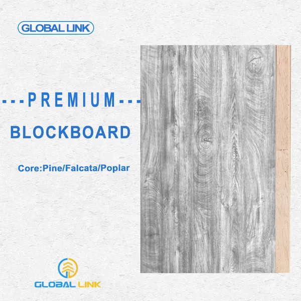 MELAMINE BLOCKBOARD FALCATA PINE 